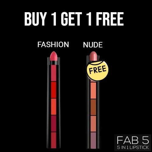 5 In 1 Matte Lipstick | BUY 1 GET 1 FREE!