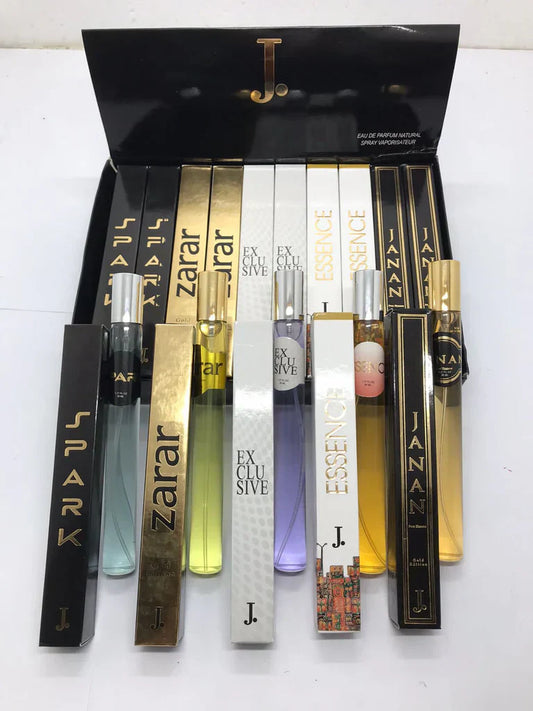 Pack of 5 different J. Perfumes