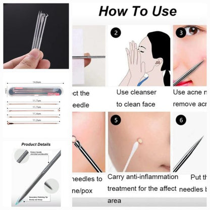 4in1 Black Head Remover Tools - Sleek Shopping