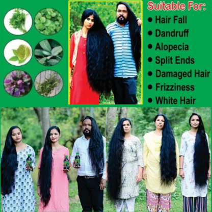 Pack Of 2 Adivasi Hair Oil 120 Ml + Adivasi Hair Shampoo 200ml